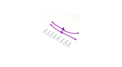Dubro 2250 Body Klip Retainers Purple (2) (10908693703)