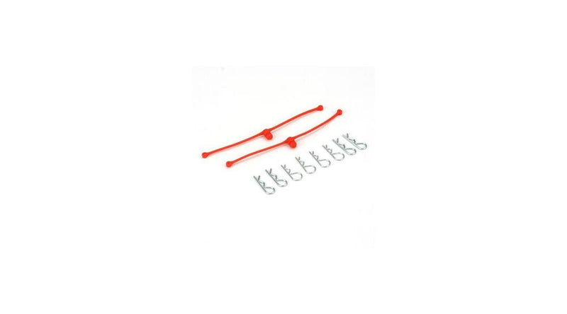 Dubro 2252 Body Klip Retainers Orange (2)