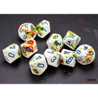 Chessex Breezy/Blue Ten d10s Dice Set (2)