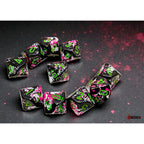 Chessex Brush Paintball/Green Ten d10s Dice Set (2)