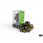 Chessex Brush Polyhedral Deep Forest/gold 7-Die Set - CHX24405