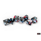 Chessex Brush Polyhedral Dark Side/blue 7-Die Set - CHX24408