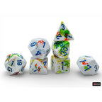 Chessex Brush Polyhedral Breezy/blue 7-Die Set - CHX24409