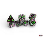 Chessex Brush Polyhedral Paintball/green 7-Die Set - CHX24414