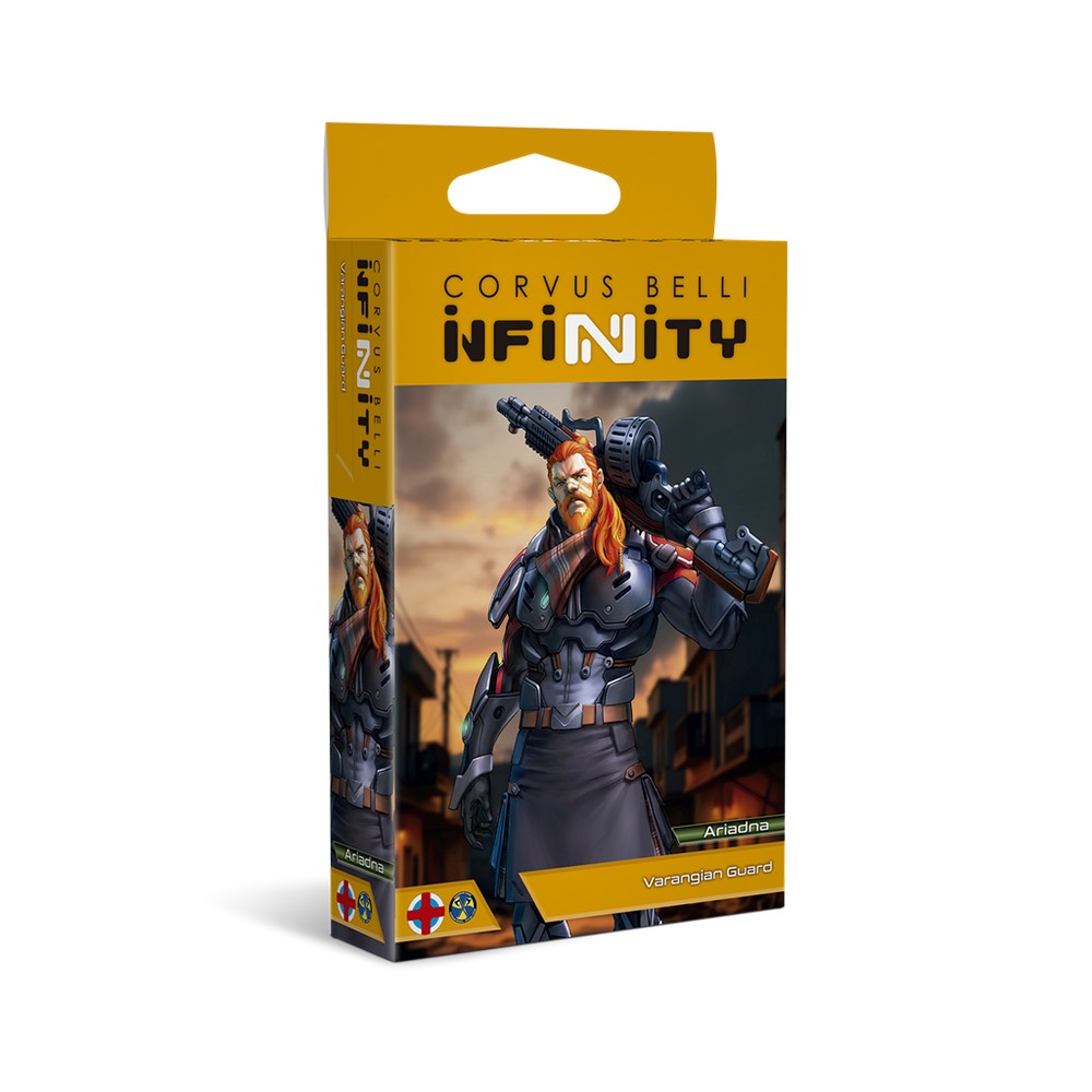 Corvus Belli Infinity NA2 Varangian Guard Figure