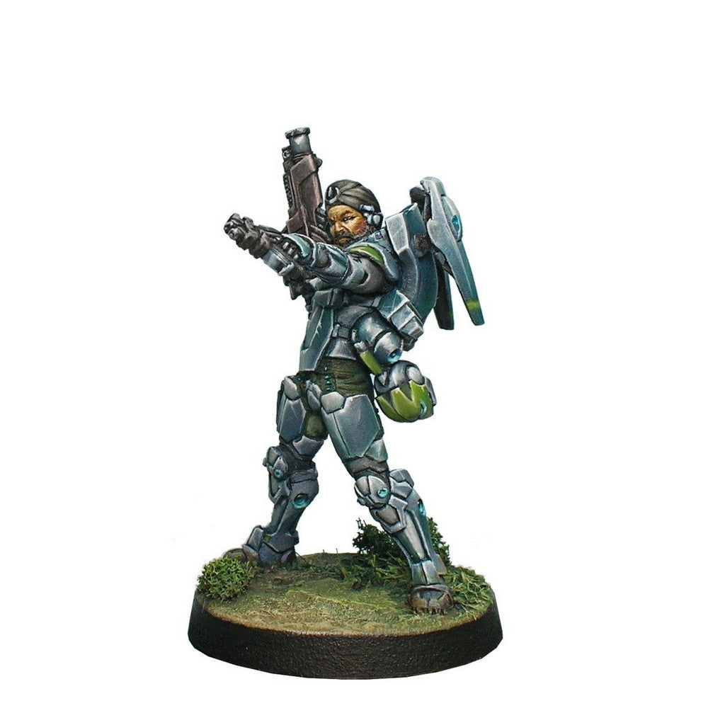 Corvus Belli Shock Army of Acontecimento Combat Force Repack Alpha Miniature Set (4)