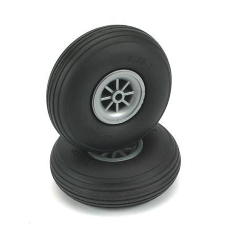 Dubro 275T 2 3/4 TREADED LIGHT WHEELS