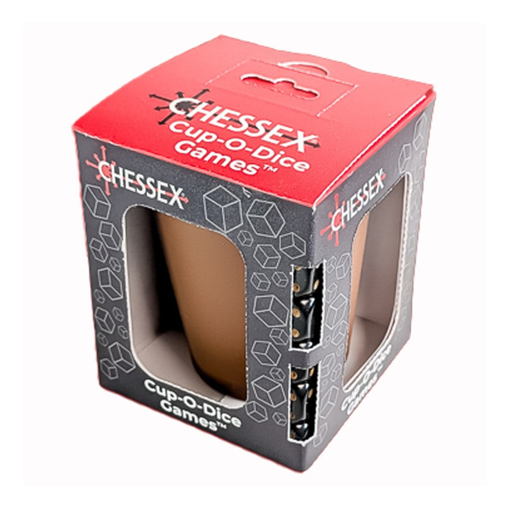 Chessex Cup-O- Brown Dice Cup