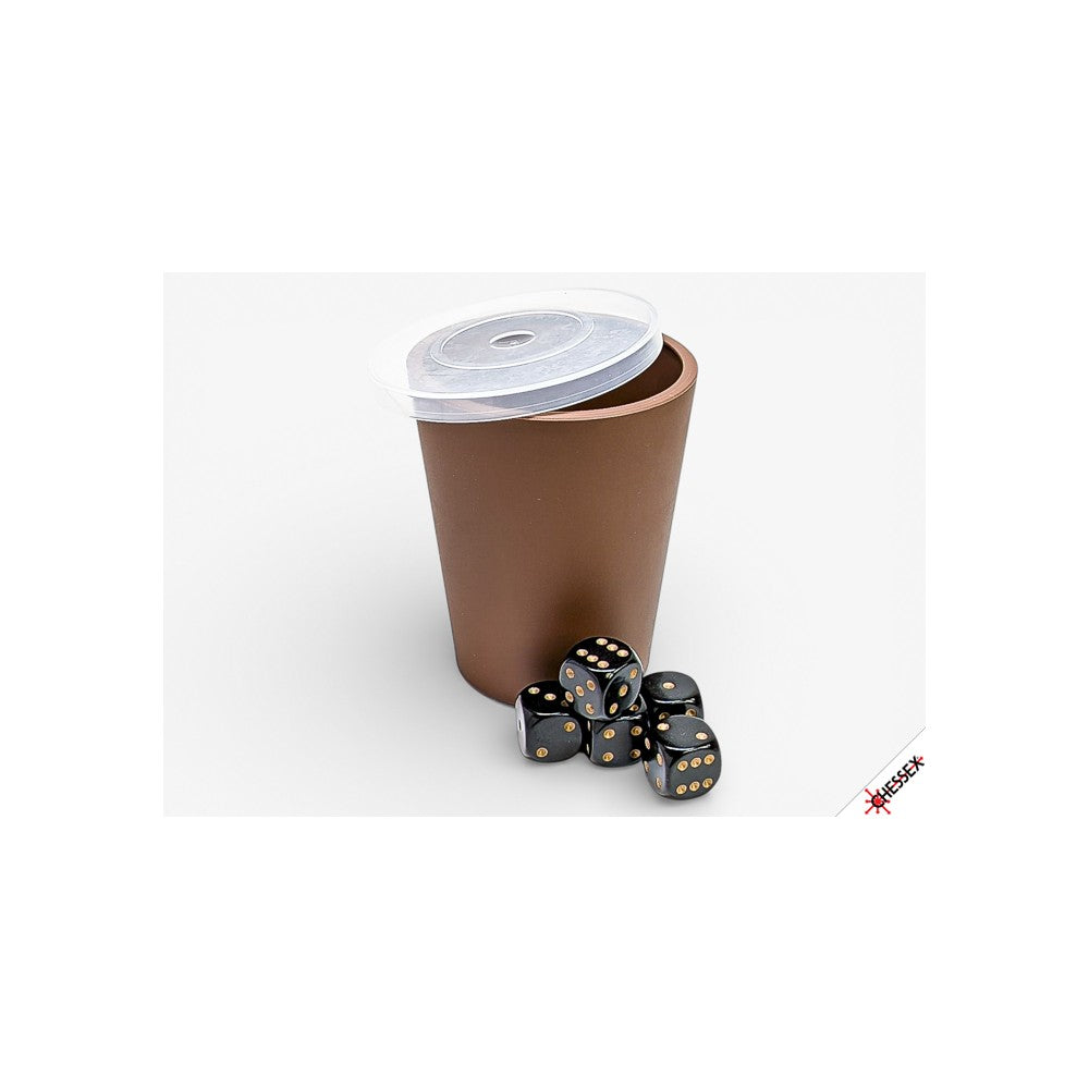 Chessex Cup-O- Brown Dice Cup (2)