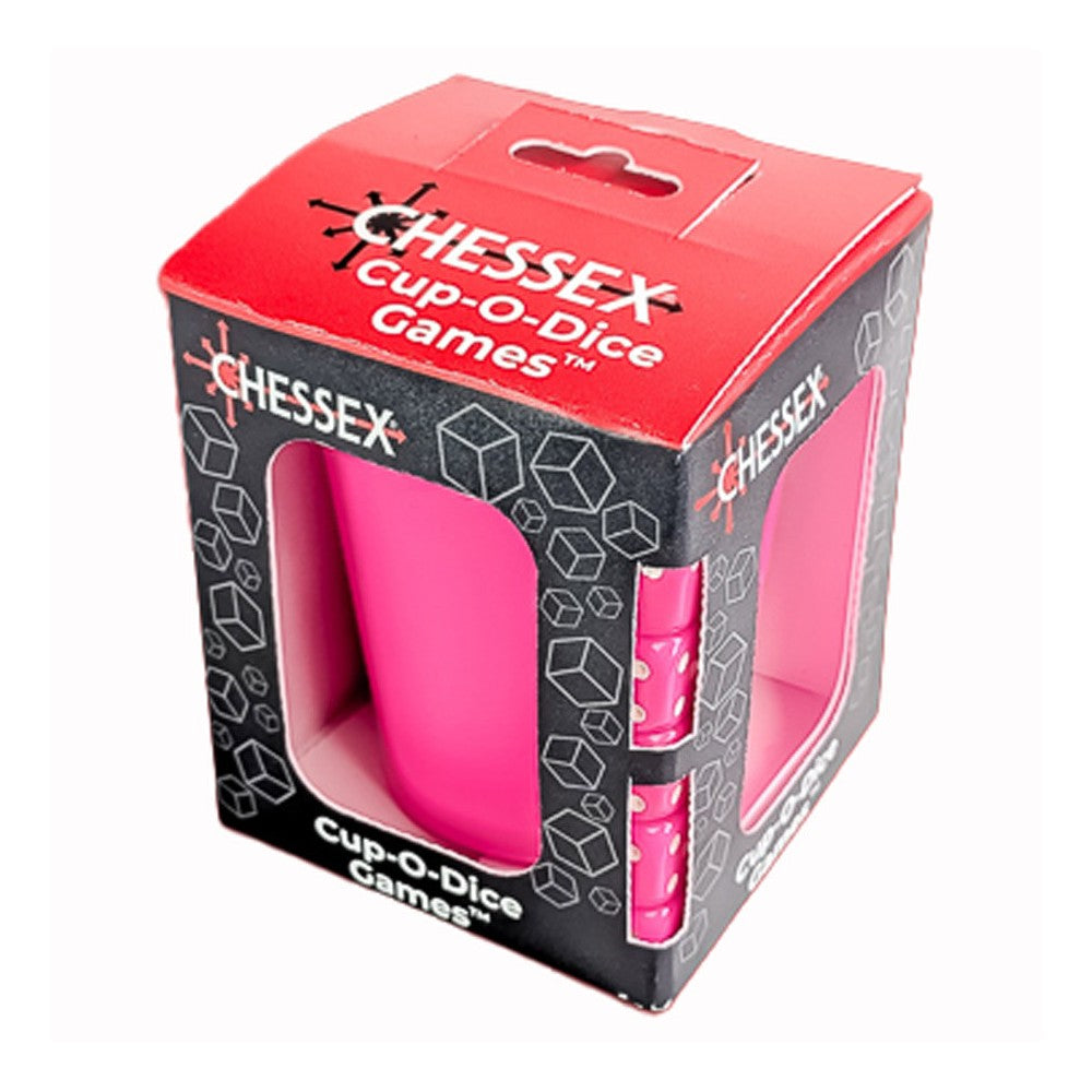 Chessex Cup-O- Neon Pink Dice Cup