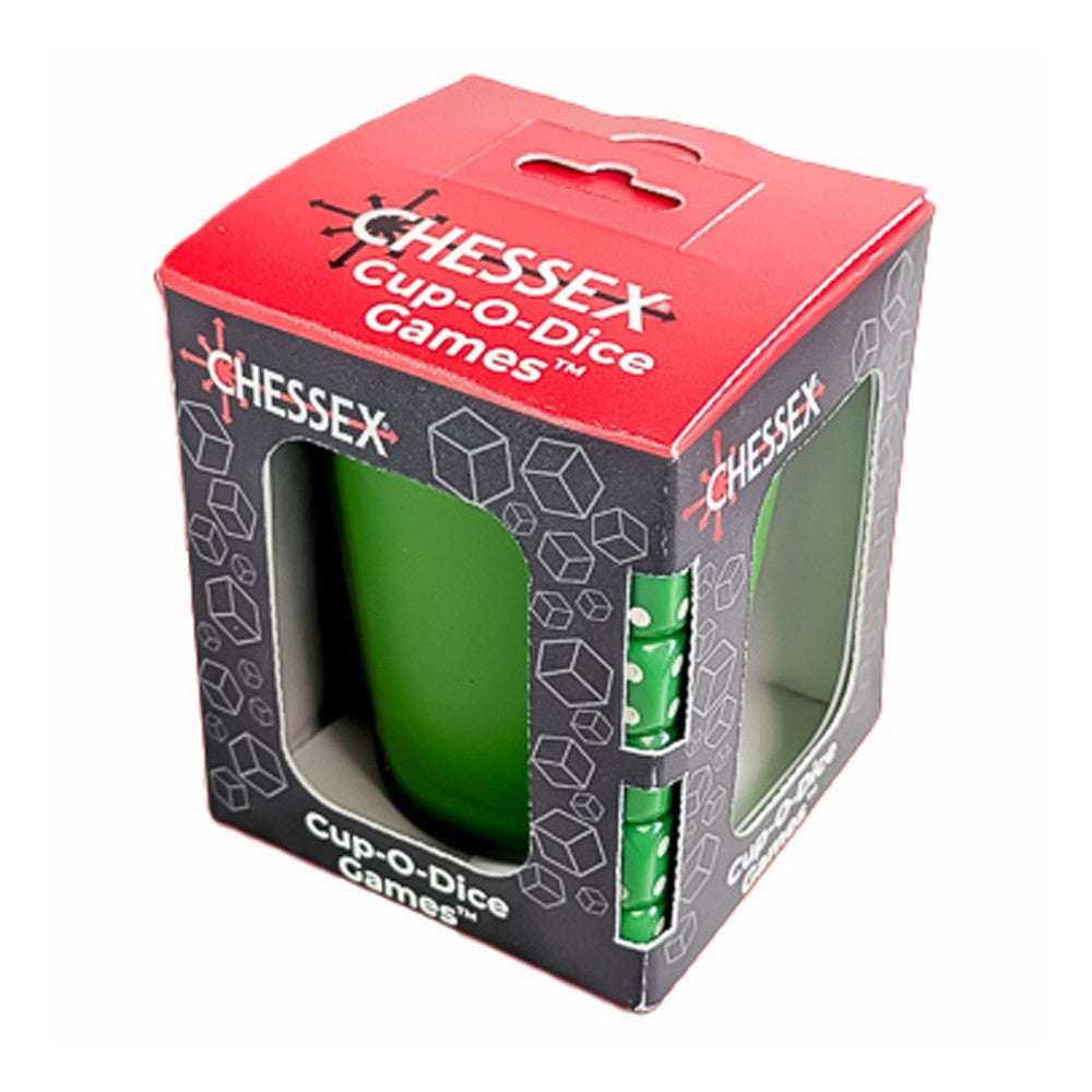 Chessex Cup-O- Games Green Dice Cup