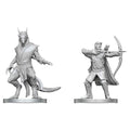 WizKids D&D Nolzur's Marvelous Miniatures: Elf Ranger & Dragonborn Monk - WZK90888