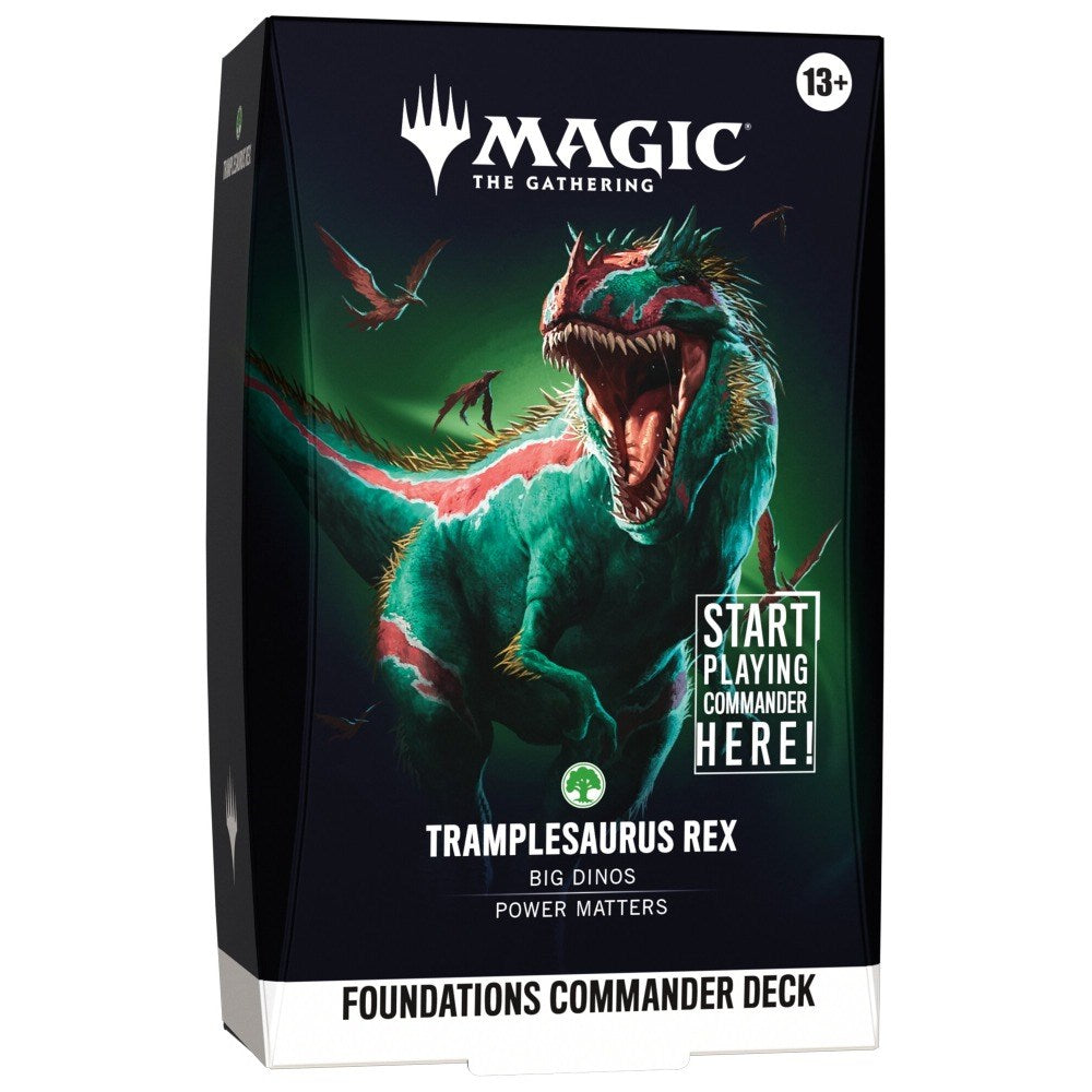 Magic Foundations Starter Commander Deck Tramplesaurus Rex