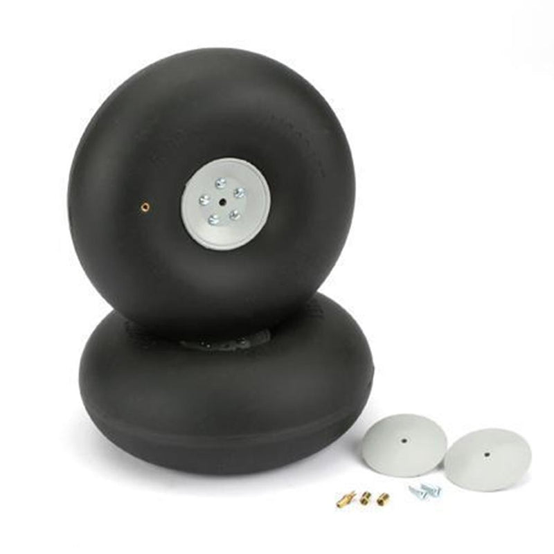Dubro 600RV 6" (152mm) Big Inflatable Wheels Smooth - 1 Pair - Hobby City NZ (10908785991)