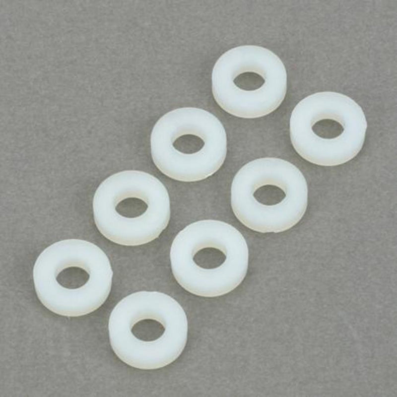 Dubro 637 NYLON FLAT WASHERS 8-32
