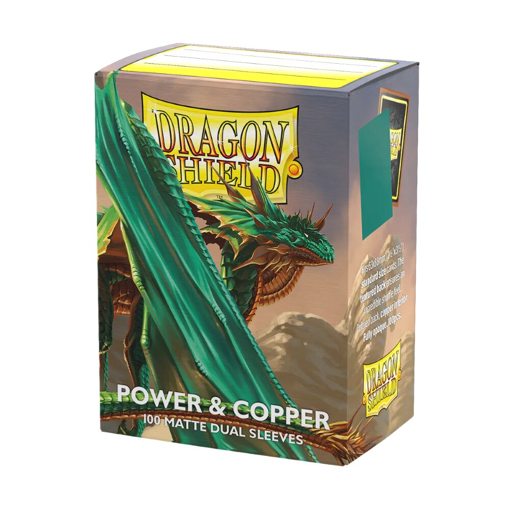 Dragon Shield Sleeves (100) Matte Dual Power/Copper - AT-15068