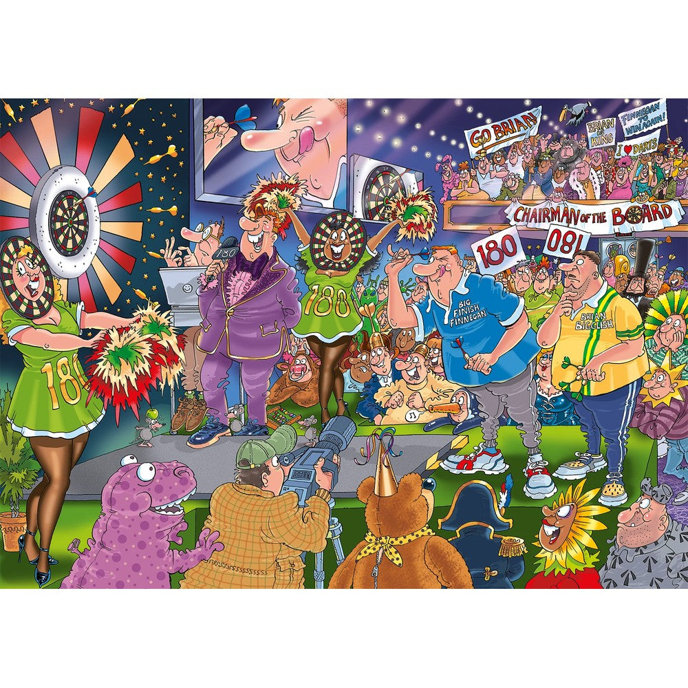 Holdson Wasgij? Mystery #30 Bullseye 1000pc Jigsaw Puzzle (2)