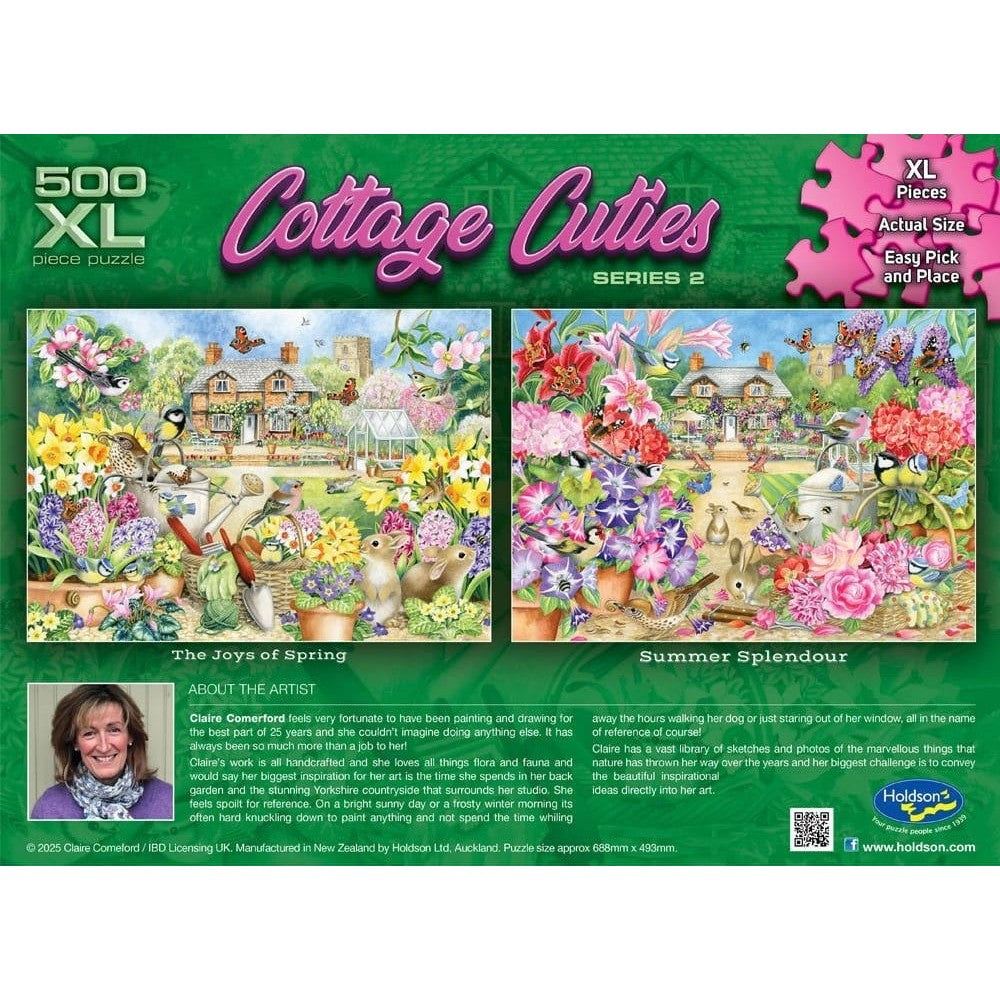 Holdson Cottage Cuties Series 2 Summer Splendor 500pc Jigsaw Puzzle (3)