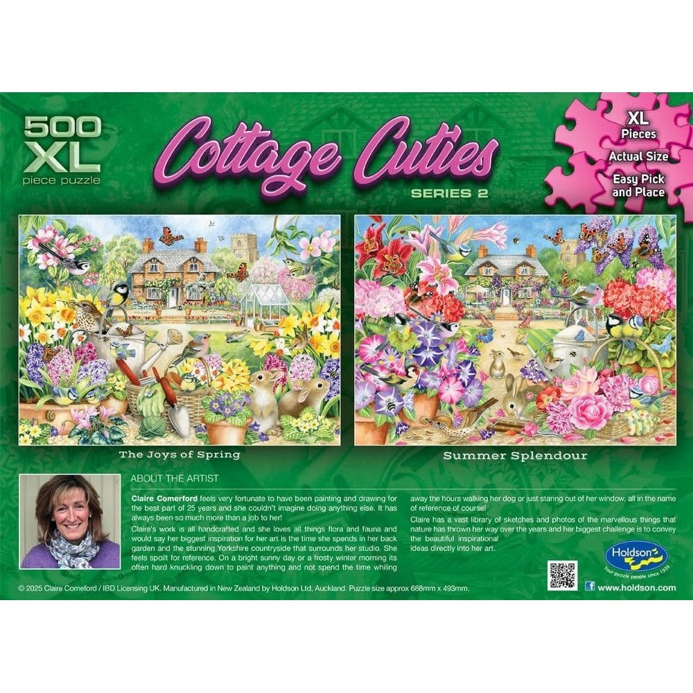 Holdson Cottage Cuties Series 2 Joys of Spring 500pc Jigsaw Puzzle (3)
