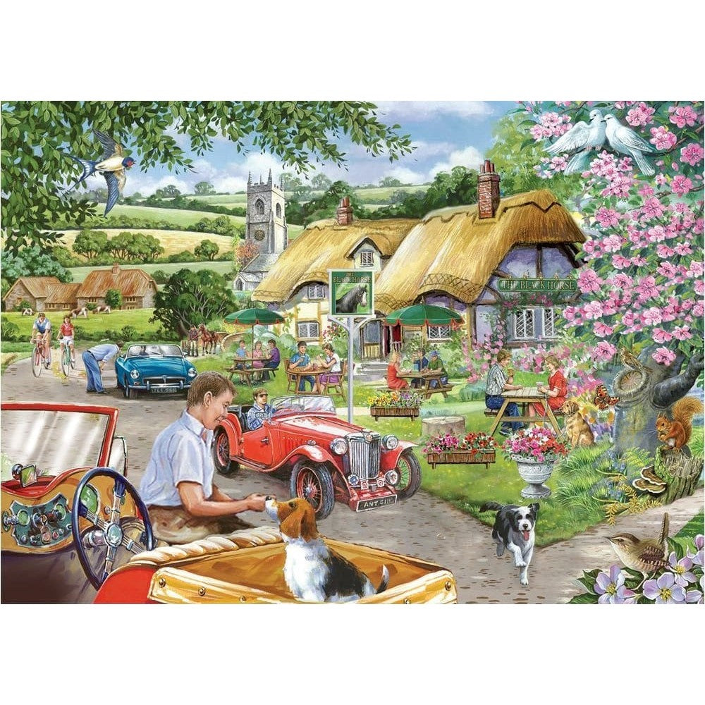 Holdson Country Charm Out for the Weekend 1000pc Jigsaw Puzzle (2)