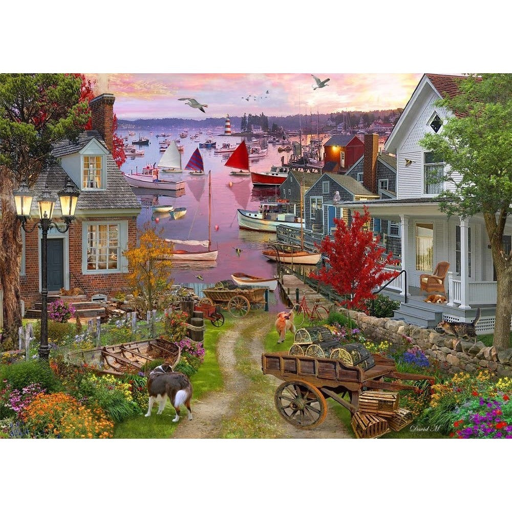Holdson Seas the Day, Evening in the Harbour 1000pc Jigsaw Puzzle (2)