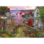 Holdson Seas the Day, Evening in the Harbour 1000pc Jigsaw Puzzle (2)