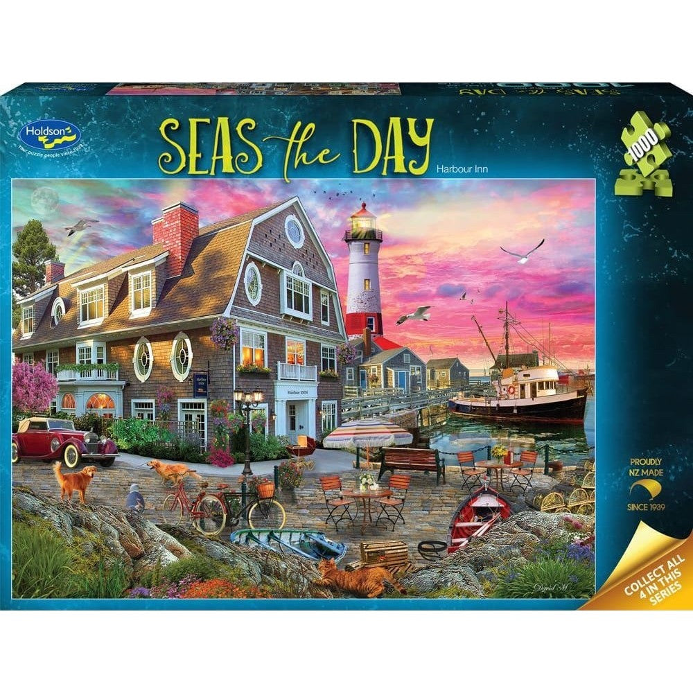 Holdson Seas the Day Harbour Inn 1000pc Jigsaw Puzzle