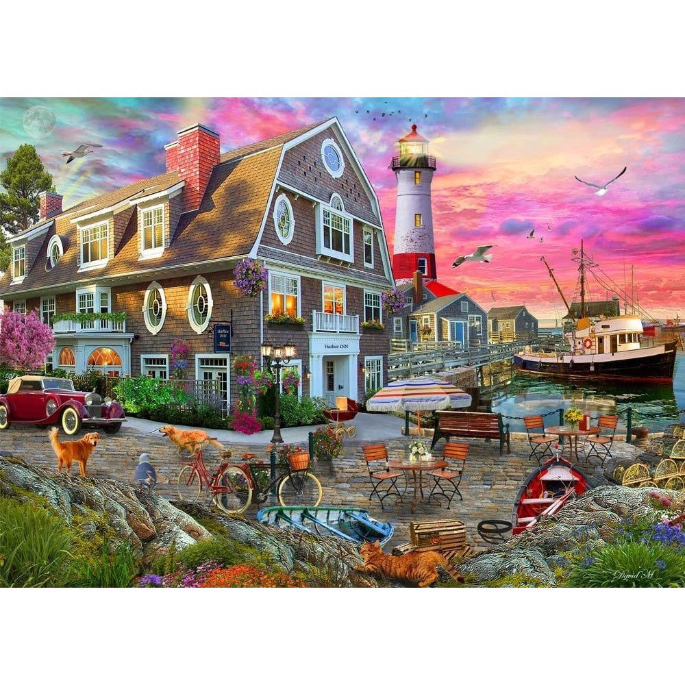 Holdson Seas the Day Harbour Inn 1000pc Jigsaw Puzzle (2)