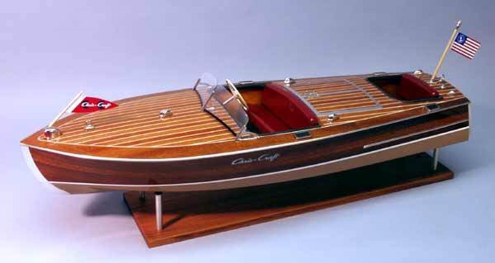 Dumas 1249 1/8 1949 Chris-Craft Racing Runabout - Wooden Boat Kit