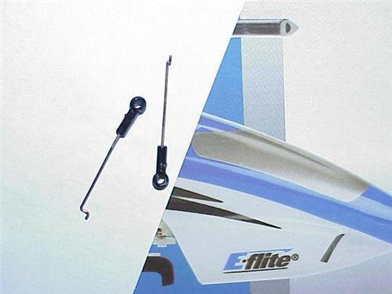 xzE-Flite EFLH3008 SERVO PUSH ROD SET (2) MSR