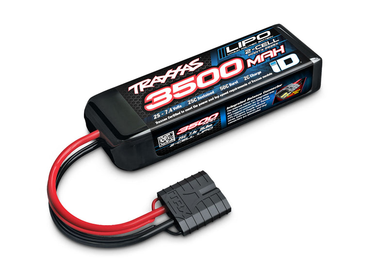 Traxxas 2825X - 3500mAh 7.4V 2-Cell 25C LiPo Battery