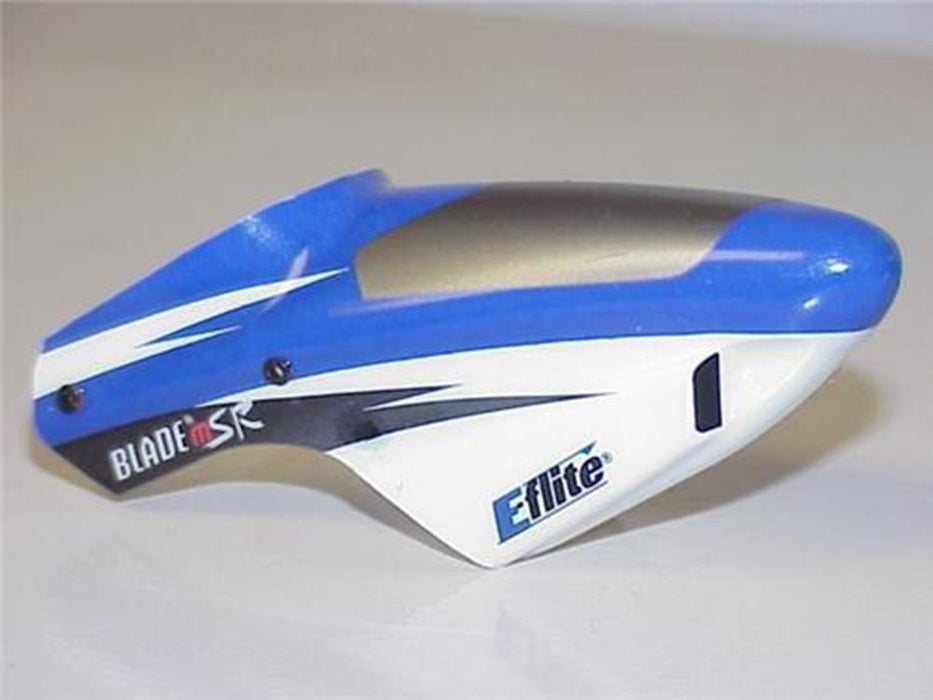 E-Flite EFLH3018 Complete Blue Canopy with/Vertical Fin: BMSR (10908873607)