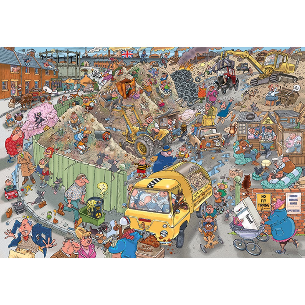 Holdson Wasgij? Destiny #22 Trip to the Tip 1000pc Jigsaw Puzzle (3)