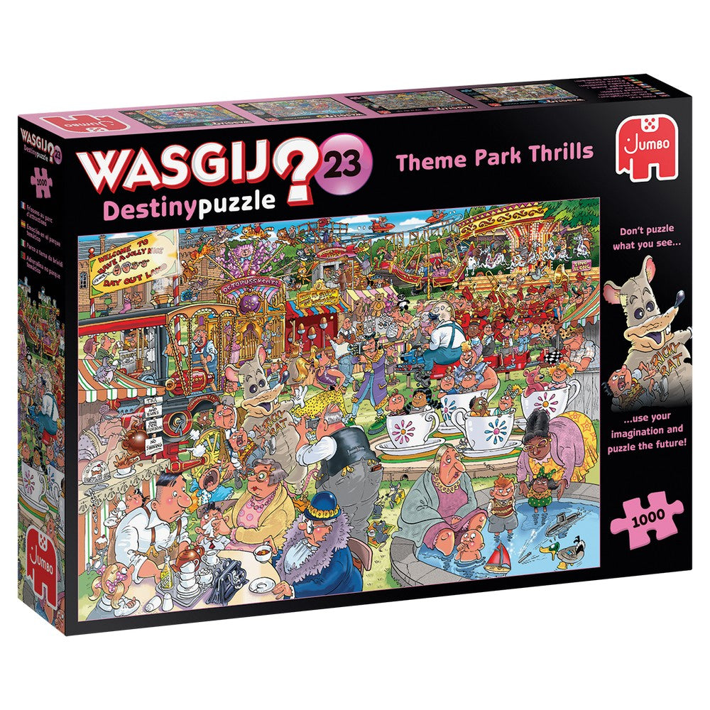 Holdson Wasgij? Destiny #23 Theme Park Thrills 1000pc Jigsaw Puzzle (2)