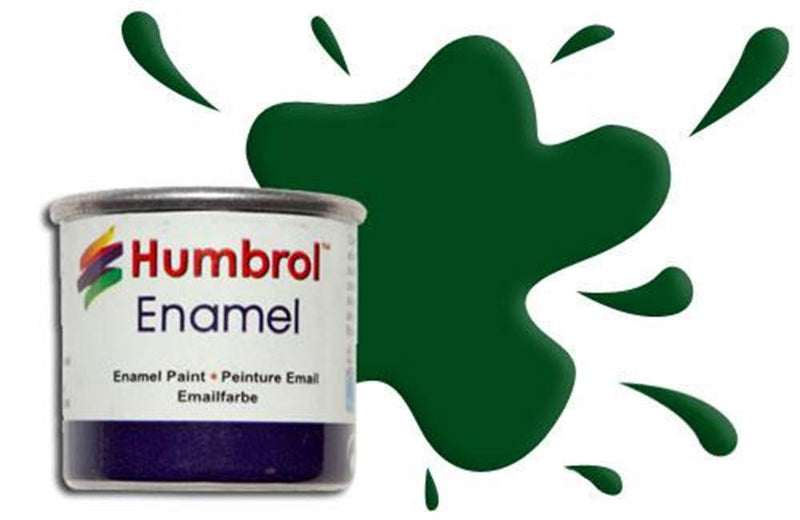 Humbrol 3 ENAMEL GLOSS BRNS GRN