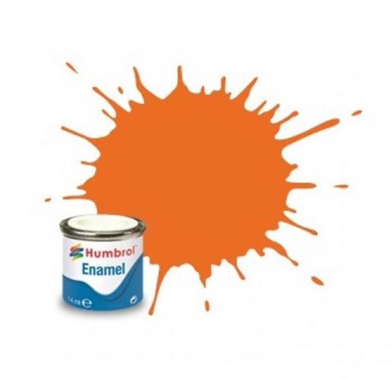 Humbrol 18 ENAMEL GLOSS ORANGE