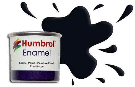 Humbrol 91 ENAMEL MATT BLK GREEN (7537484955885)