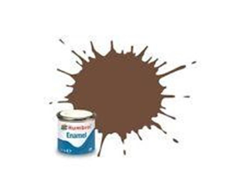 Humbrol 98 ENAMEL MATT CHOCOLATE