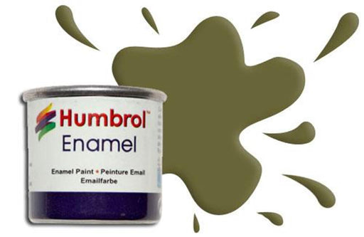 Humbrol 80 ENAMEL MATT GRASS GRN (7537488167149)