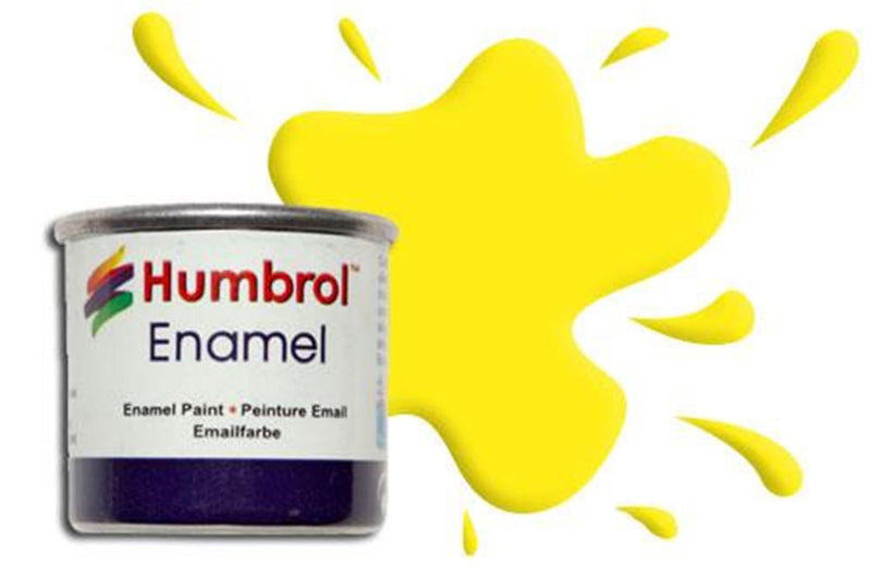 Humbrol 99 ENAMEL MATT LEMON
