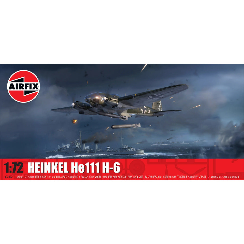 Airfix Heinkel He.111 H-6 Aircraft Kit 1/72 Scale