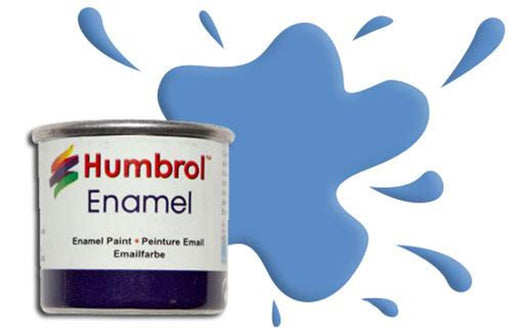 Humbrol 89 ENAMEL MATT MDLE BLUE - Hobby City NZ