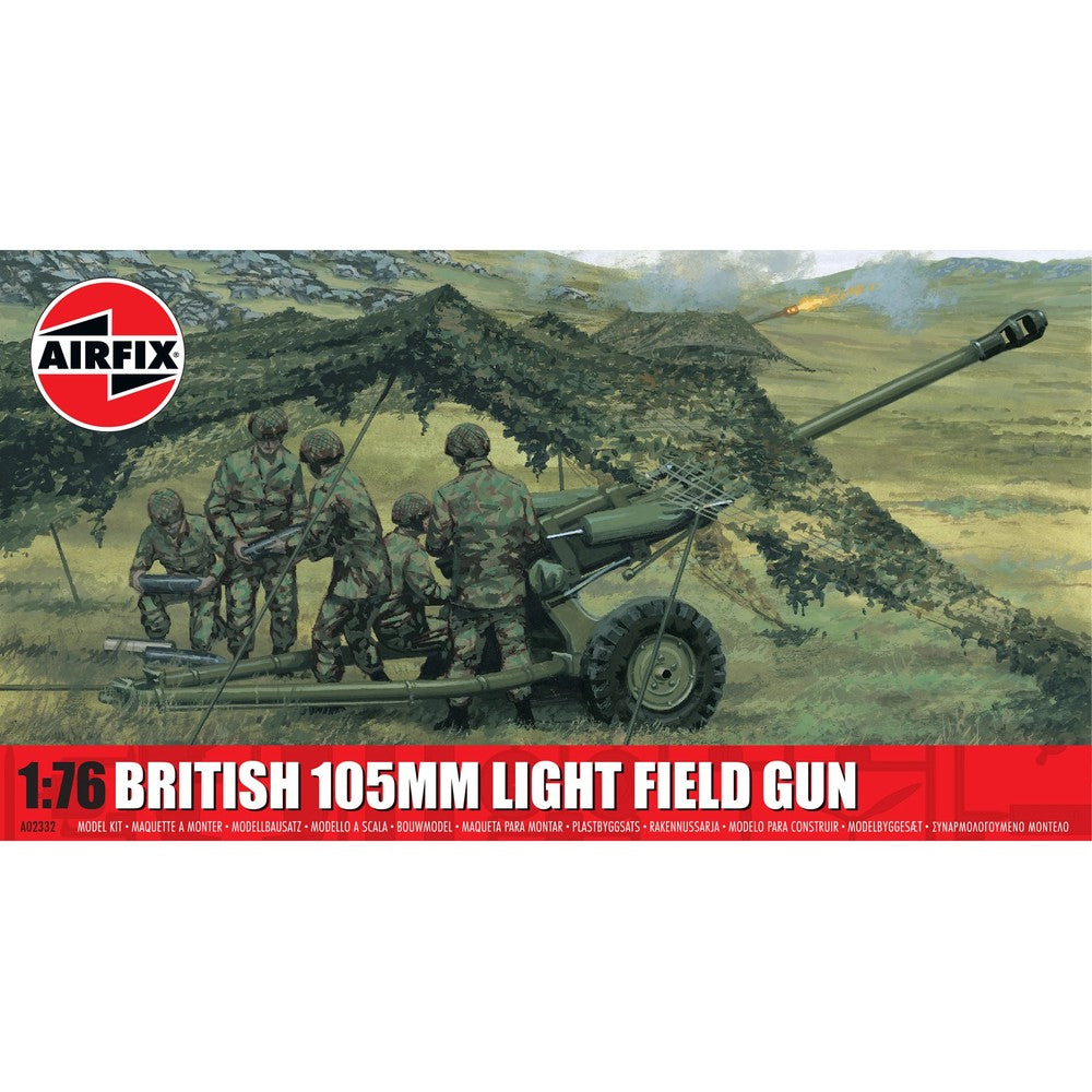 Airfix British 105 Light Field Gun 2332
