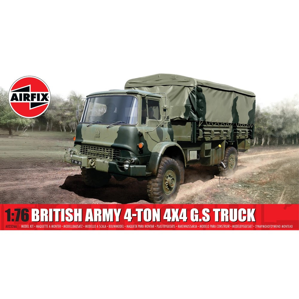 Airfix British Army 4 Ton 4x4 G.S Truck 02326A