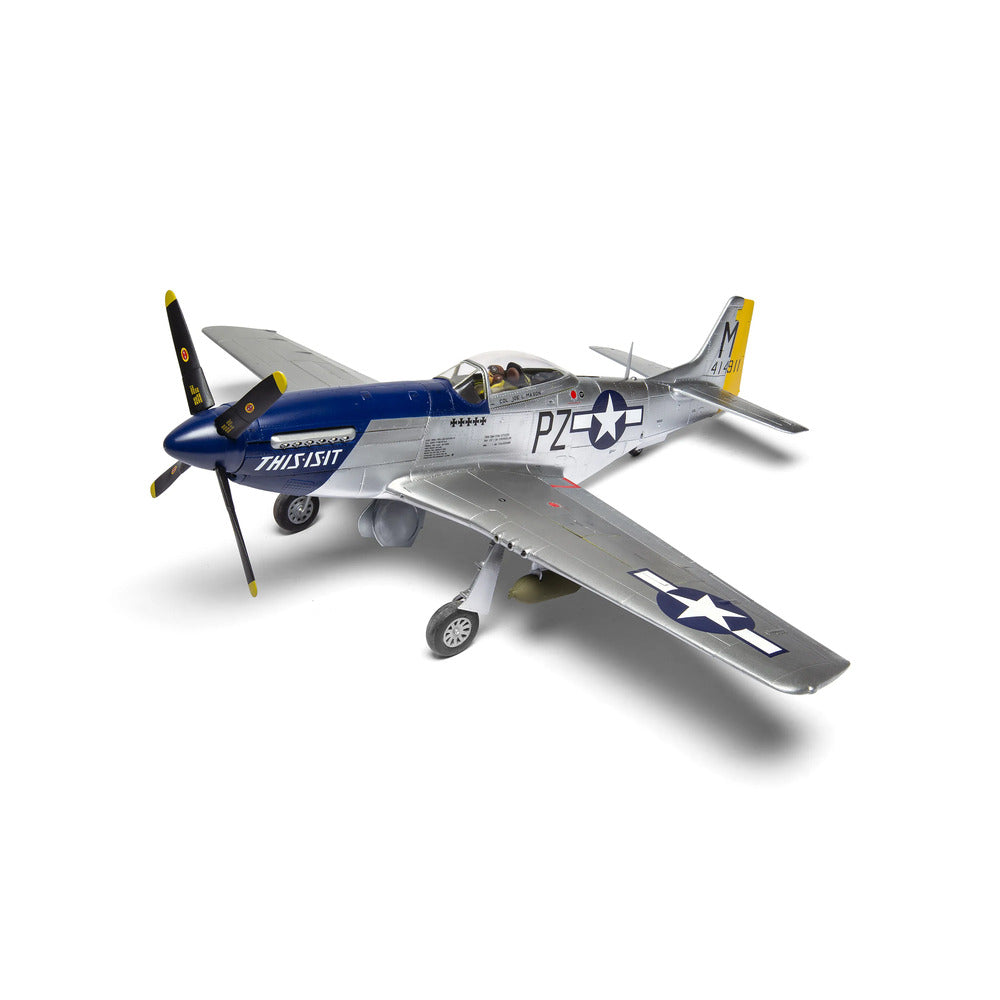 Airfix North American P-51D Mustang Aircraft Kit 1/24 Scale (2)