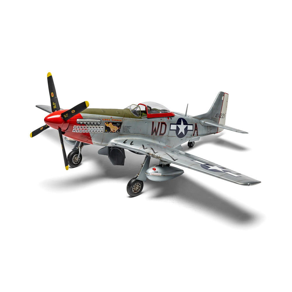Airfix North American P-51D Mustang Aircraft Kit 1/24 Scale (4)