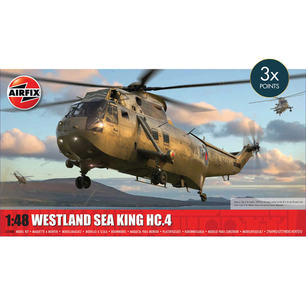 Airfix Westland Sea King HC4 Aircraft Kit 1/48 Scale