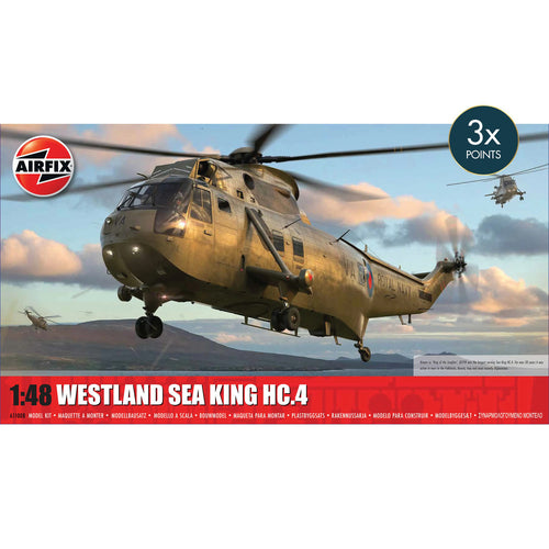 Airfix Westland Sea King HC4 Aircraft Kit 1/48 Scale