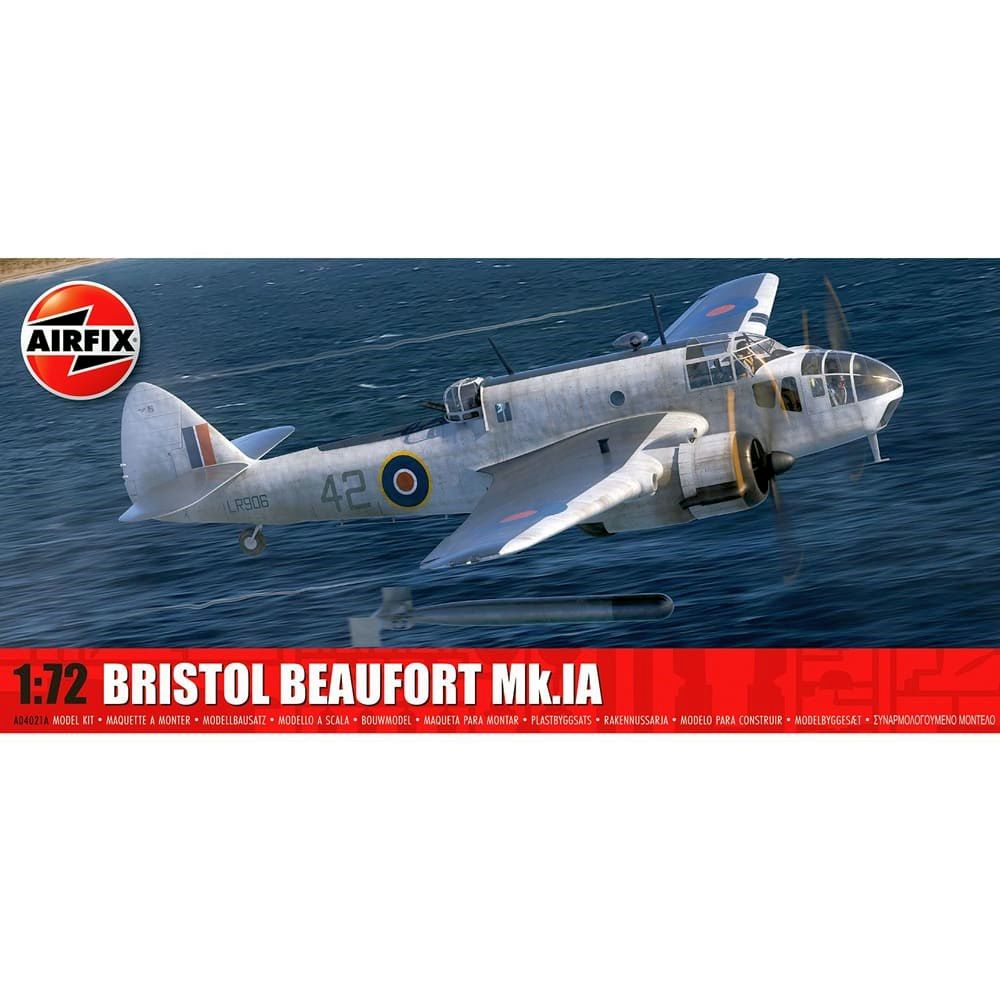 Airfix Bristol Beaufort Mk.IA Aircraft Kit 1/72 Scale