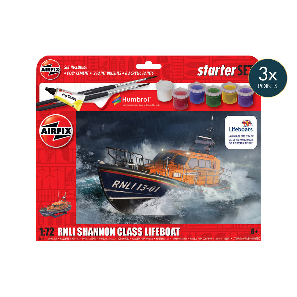Airfix - Starter Set RNLI Shannon Class Lifeboat - AIR55015